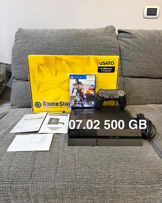 PS4 fat CUH-1116A 500 GB 07.02