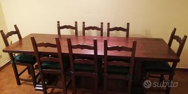 Tavolo legno massello