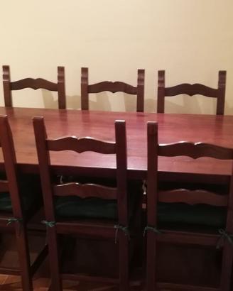 Tavolo legno massello