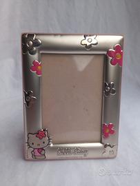 Rara  cornice Hello Kitty Sanrio- vintage Arg. 925
