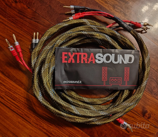 Cavi Potenza EXTRASOUND biwiring banana-forcella