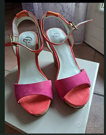 Sandali con plateau  n. 37