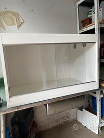 Teca/terrario in legno