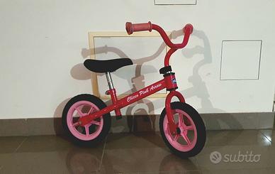 Bicicletta Senza Pedali Rosa Chicco-