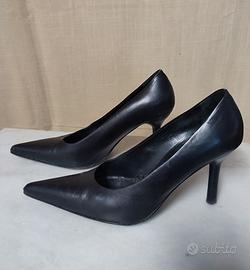 Scarpe decolte' pelle