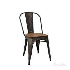 Sedia stile industriale ristorante