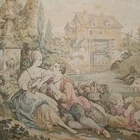 Arazzo da parete incorniciato 204 × 105 cm