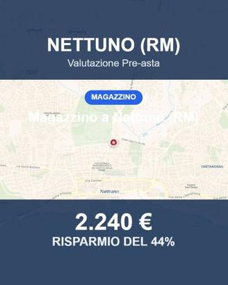 Immobile in asta di 16 m² a Nettuno