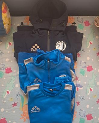 Set abbigliamento invernale bambino calcio 8 anni 