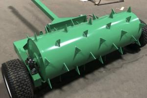 Rullo costipatore con spuntoni per atv lars 16 per