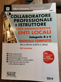 libro per concorso istruttore amministrativo 