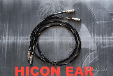 RCA HiFiEar AudioCables Hicon 100% Rame Ofc HiEnd