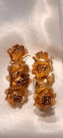 orecchini vintage con clip 