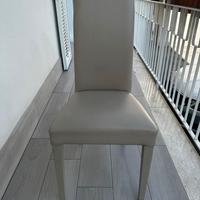 Sedie moderne imbottite in ecopelle