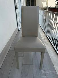 Sedie moderne in ecopelle
