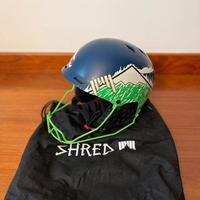 Casco shred taglia regolabile