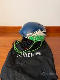 Casco shred taglia regolabile