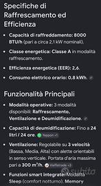 Deumidificatore/ condizionatore con ruote