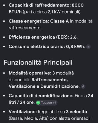 Deumidificatore/ condizionatore con ruote