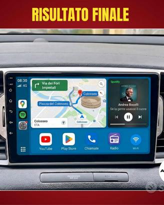 Kia Sportage 4 KIT COMPLETO Autoradio android 9 p.