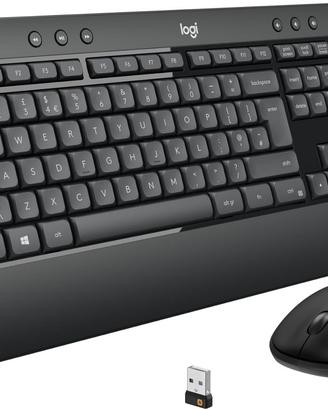 Logitech MK540 Advanced Tastiera e Mouse Wireless