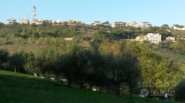 Silvi: Terreno con rudere vista mare - Vista 4