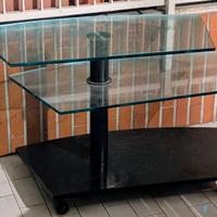 Tavolino Vintage In Vetro Cattelan Italia