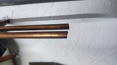 Tubi in rame 240 cm Ø12 mm (2 pezzi)