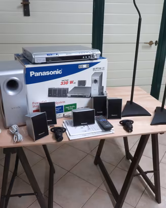 Sistema dolby 5.1 panasonic sa-pt150 Lettore dvd 