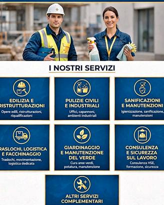 Servizio Sgomberi, Pulizie e Manutenzioni