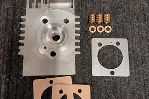 kit testa più basetta piaggio ciao 