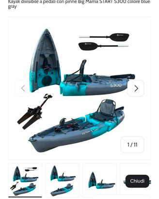 Kayak Divisibile Big Mama S300
