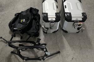 set valigie laterali honda africa twin