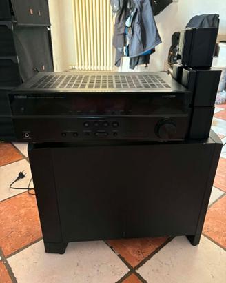 BOSE ACOUSTISMASS 6, AMPLIFICATORE YAMAHA