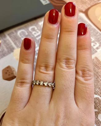 Anello Mabina in argento 925 con zirconi cristallo