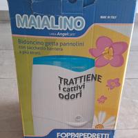 Maialino getta pannolini Foppapedretti
