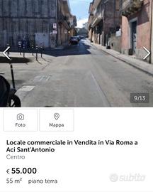 Locale commerciale 2 punti luce