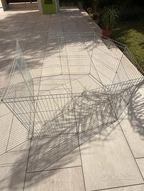 Recinto per cani 80x5.00m