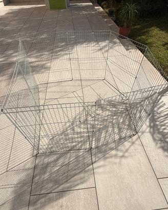 Recinto per cani 80x5.00m