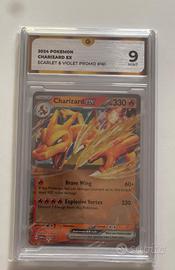 GlobalGradin 9 Charizard Ex - Super Premium