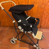 Passeggino più carrozzina culla