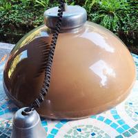 lampada a sospensione vintage Guzzini per Meblo