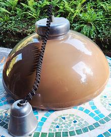 lampada a sospensione vintage Guzzini per Meblo