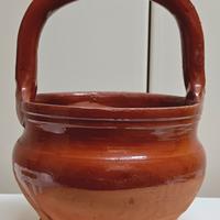 Orcio Terracotta con manico 