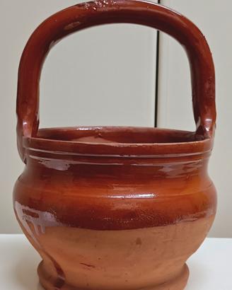 Orcio Terracotta con manico 