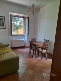 Trilocale con giardino e posto auto