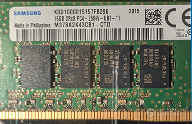 32GB/64GB DDR4 2666MHz (16GB x2)