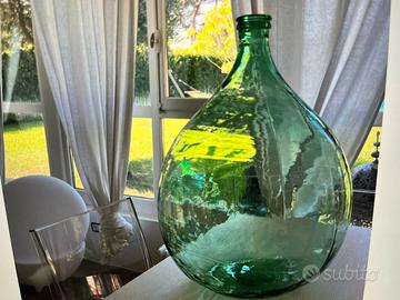 Damigiana in vetro 54 litri per arredamento