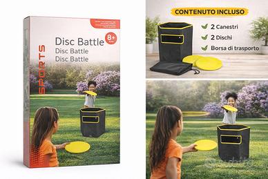 Disc Battle Gioco 8+ Set Completo Outdoor
