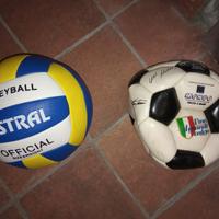 Pallone da calcio in cuoio